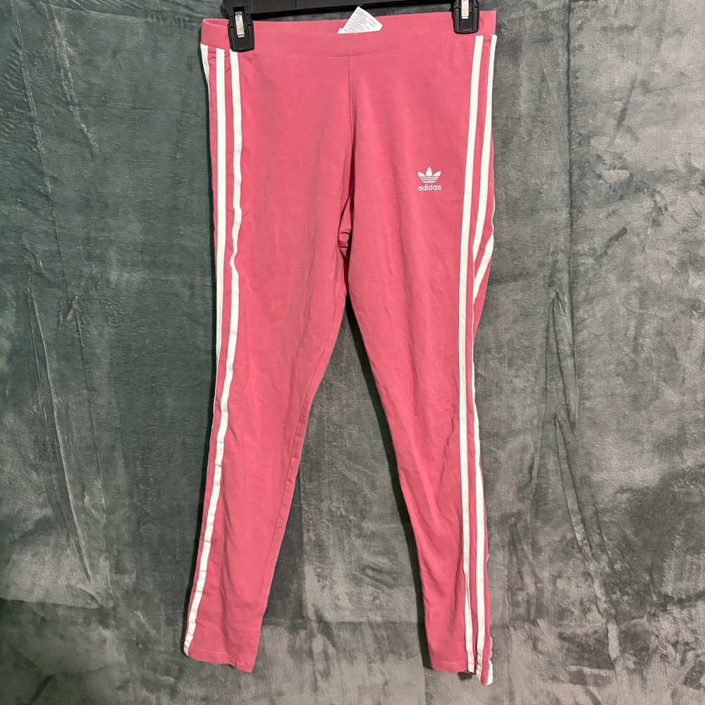 Adidas Track Pants Womens Small Side Stripe Y2K OutDoor Workout